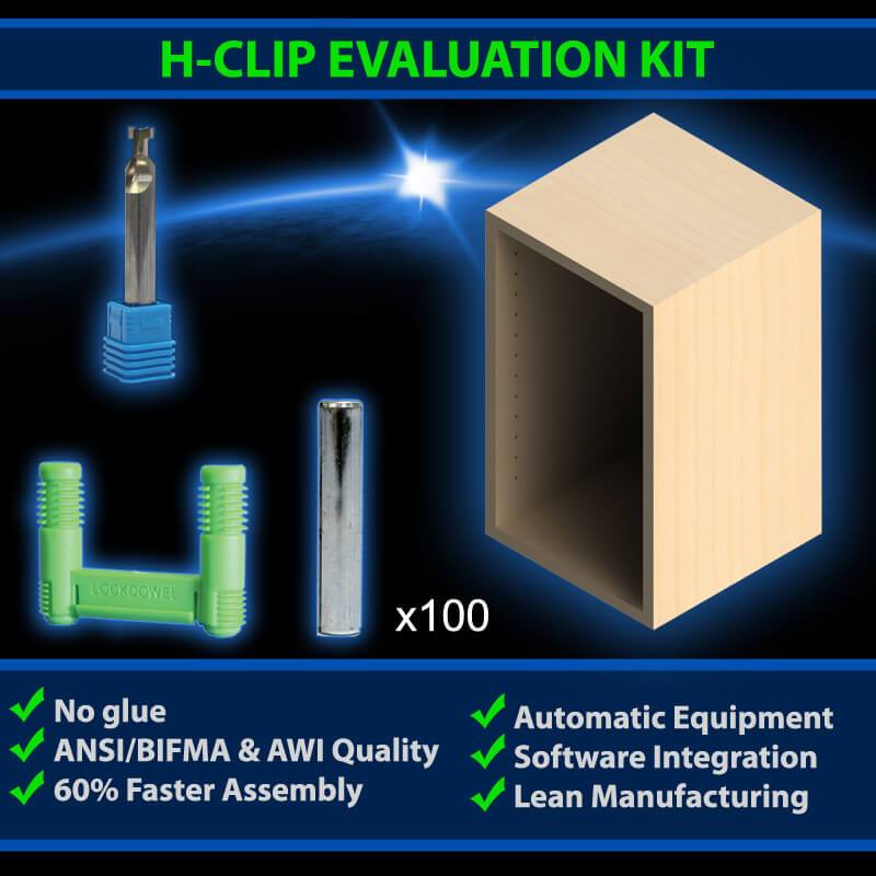 8023- (N) Evaluation Kit - Barbed H-Clip Demo Unit