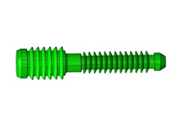 Straight Barbed Connector (2000 units/box, SKU: E85-40BP-2000)